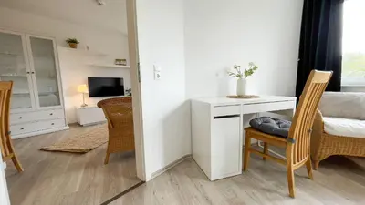TV/Unterhaltungsangebot in der Unterkunft Strandhaus Nordseebrandung Fewo A3.3