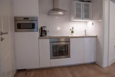 Küche/Küchenzeile in der Unterkunft Haus Kirsten, Fewo Nr. 1