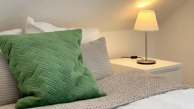 Ein Bett oder Betten in einem Zimmer der Unterkunft Haus Kirsten, Fewo Nr. 5