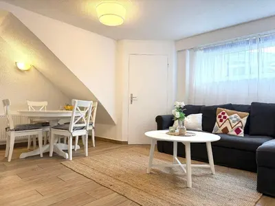 Ein Sitzbereich in der Unterkunft Haus Kirsten, Fewo Nr. 2