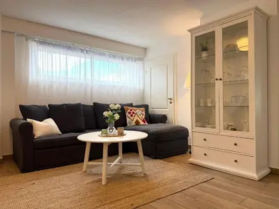 Ein Sitzbereich in der Unterkunft Haus Kirsten, Fewo Nr. 2