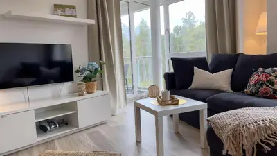 TV/Unterhaltungsangebot in der Unterkunft Strandhaus Nordseebrandung Fewo B2.3
