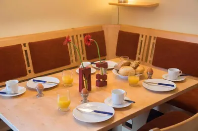 Frühstücksoptionen für Gäste der Unterkunft Hannoversche Straße 50