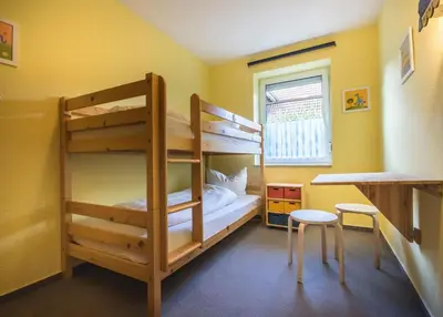 Ein Bett oder Betten in einem Zimmer der Unterkunft Hannoversche Straße 50