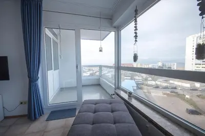 Ein Balkon oder eine Terrasse in der Unterkunft Frische Brise 06.11