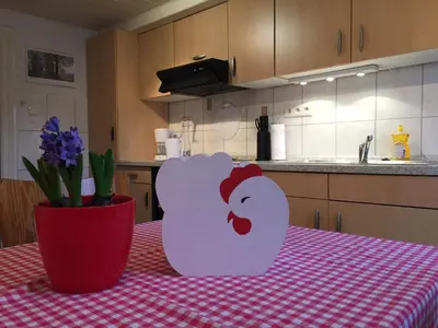 Küche/Küchenzeile in der Unterkunft Haus an der Südsee