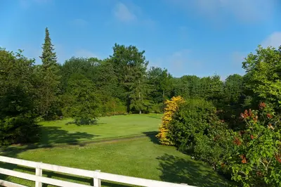 Ein Garten an der Unterkunft Ferienhof Lafrenz