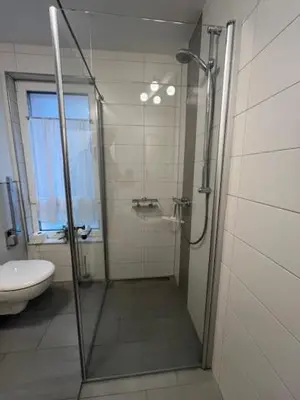Ein Badezimmer in der Unterkunft Residenz Windjammer
