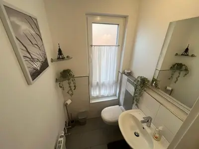 Ein Badezimmer in der Unterkunft Residenz Windjammer