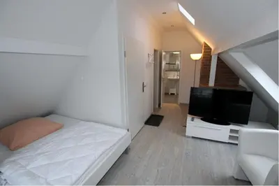TV/Unterhaltungsangebot in der Unterkunft Strand-Villa, Scharhörn