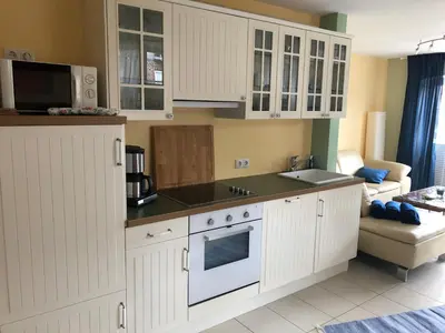Küche/Küchenzeile in der Unterkunft Apartment Nuske