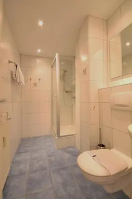 Ein Badezimmer in der Unterkunft Haus Pacific, Whg 13