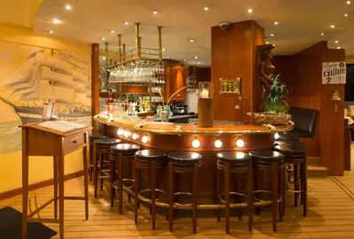 Getränke in der Unterkunft Hotel Deichgraf