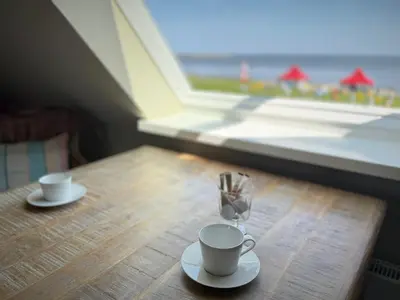 Kaffee-/Teezubehör in der Unterkunft Hus Kiek in de See