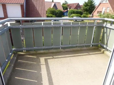 Ein Balkon oder eine Terrasse in der Unterkunft Appartement Stader Str. 3