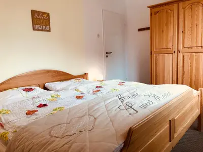 Ein Bett oder Betten in einem Zimmer der Unterkunft Haus Wattenloeper