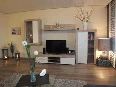 TV/Unterhaltungsangebot in der Unterkunft Watten-Blick 1