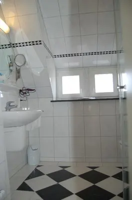 Ein Badezimmer in der Unterkunft Villa Deichvoigt
