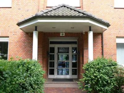 Eine Fassade oder ein Eingang zu Landhaus Braband