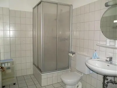 Ein Badezimmer in der Unterkunft Maike 5a
