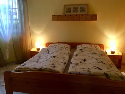 Ein Bett oder Betten in einem Zimmer der Unterkunft de Storken Diek