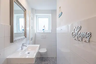 Ein Badezimmer in der Unterkunft Seehof Boutique Appartements