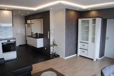 Küche/Küchenzeile in der Unterkunft Terrassenhaus Penthouse-Wohnung 93