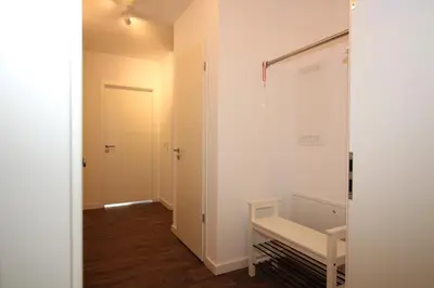 Ein Badezimmer in der Unterkunft Wohnen am Yachthafen W46
