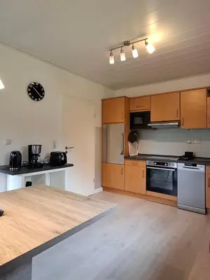 Küche/Küchenzeile in der Unterkunft Ferienhaus Sander