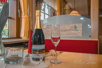 Getränke in der Unterkunft Hotel Zwei Linden - links der Elbe - Niedersachsen