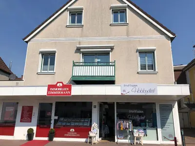 Das Gebäude in dem sich das Privatzimmer befindet