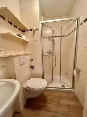 Ein Badezimmer in der Unterkunft Vogelsand 324