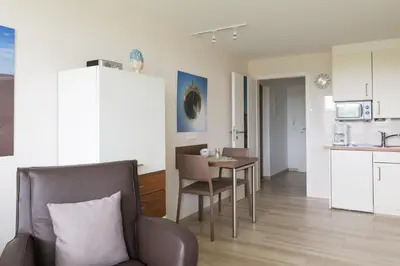 Küche/Küchenzeile in der Unterkunft Strandhaus Christiansen