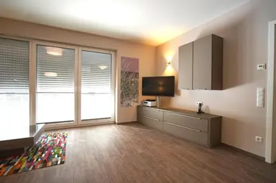 TV/Unterhaltungsangebot in der Unterkunft Wohnung 11 im Palais am Meer II