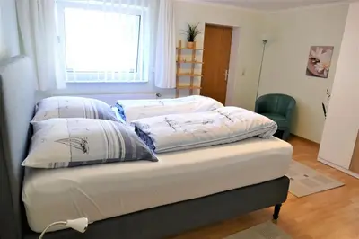Ein Bett oder Betten in einem Zimmer der Unterkunft Natur und Erlebnis