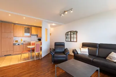 Küche/Küchenzeile in der Unterkunft Pacific Wohnung 41