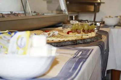Essen im Hotel oder in der Nähe