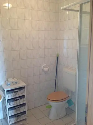 Ein Badezimmer in der Unterkunft Ferienwohnungen Walter