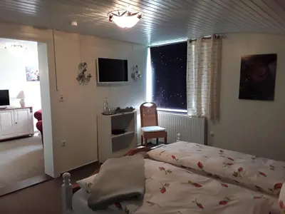 Ein Bett oder Betten in einem Zimmer der Unterkunft Hotel Möven-Kieker