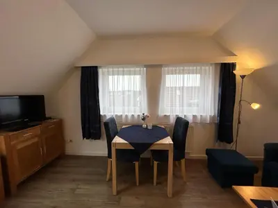 TV/Unterhaltungsangebot in der Unterkunft Apartmenthaus am Watt Büsum