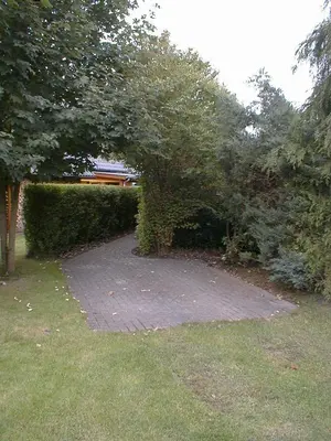 Ein Garten an der Unterkunft Fewo to Hus