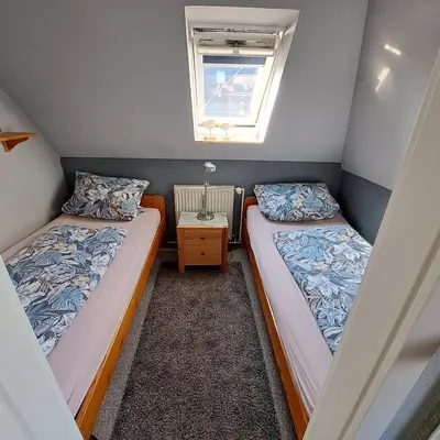 Ein Bett oder Betten in einem Zimmer der Unterkunft Apartment Boje