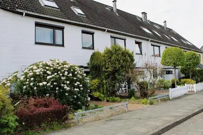Ein Garten an der Unterkunft Herzmuschel
