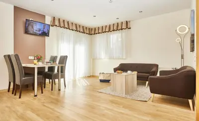 TV/Unterhaltungsangebot in der Unterkunft Haus Seemuschel - Fewo 1
