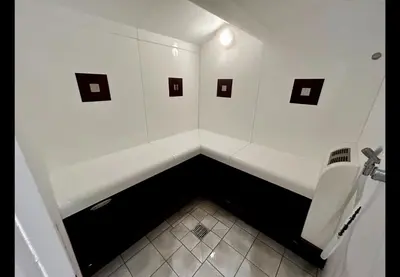 Ein Badezimmer in der Unterkunft Kurpark-Residenz W112