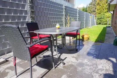 Ein Patio oder anderer Außenbereich in der Unterkunft Nige Ooge 2