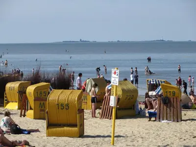 Naturlandschaft in der Nähe des Ferienhauses