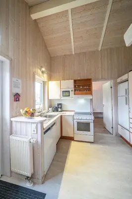 Küche/Küchenzeile in der Unterkunft Ferienhaus Wyk auf Föhr