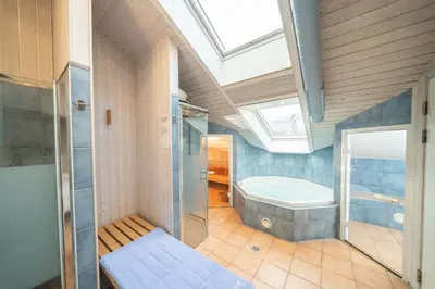 Ein Badezimmer in der Unterkunft Ferienhaus Wellnessoase