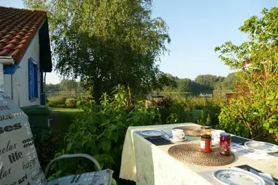 Ein Garten an der Unterkunft Ferienhaus Zavelberg